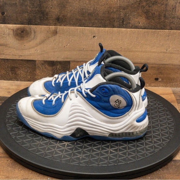 Nike Air Penny II 2 College Blue/Black-White 820249-400 GS Size 5.5Y - Picture 5 of 9